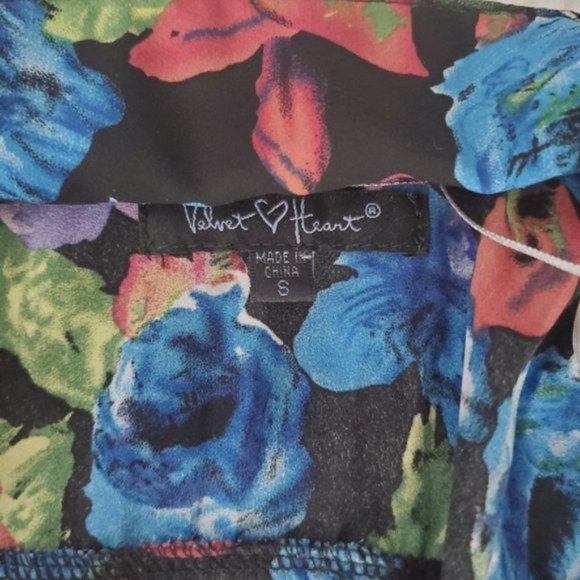 Velvet Heart- Blouse Shirt Dress- Size S - Picture 8 of 11